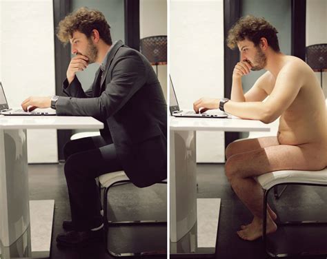 German Photographer Shoots Real People Doing Their Daily Tasks Naked