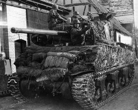 Sherman Tank France Winter 1945 A Military Photos And Video Website