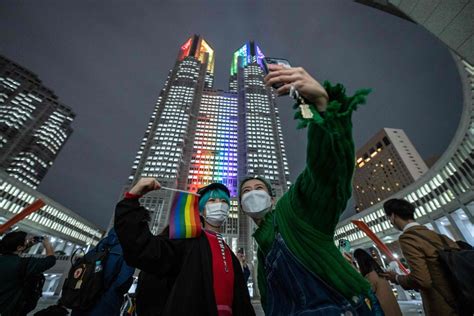‘huge Step Forward Tokyo Recognises Same Sex Relationships In A Win