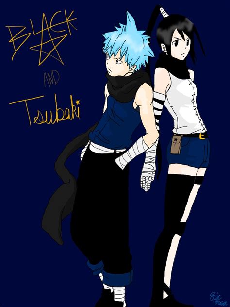 Black Star And Tsubaki By Epicminion On Deviantart