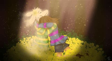 Asriel X Frisk Undertale By Fillilala On Deviantart