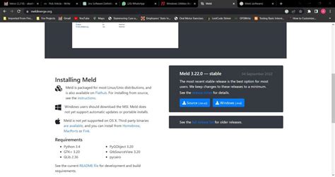 How To Download And Install Meld On Windows Geeksforgeeks