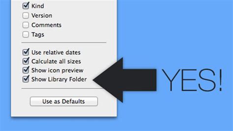 Bring Your Home Folders Library Back With One Checkbox In Mavericks