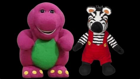 Barney Doll Wink Homemade 17 Zigby The Zebra Edition Youtube