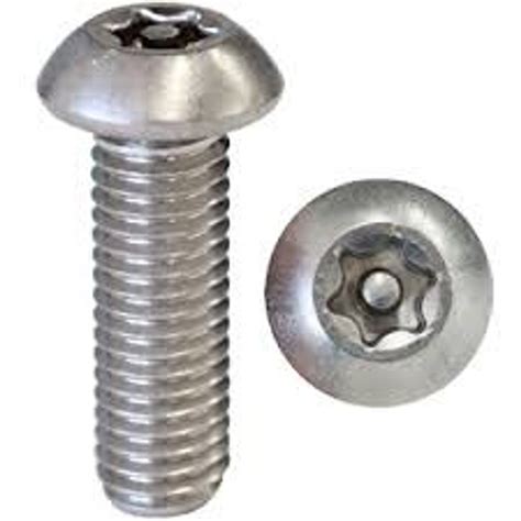 10 32 X 1 14 Button Head Torx Security Screw Stainless The Nutty