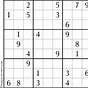 Sudoku 9x9 With Answers Printable
