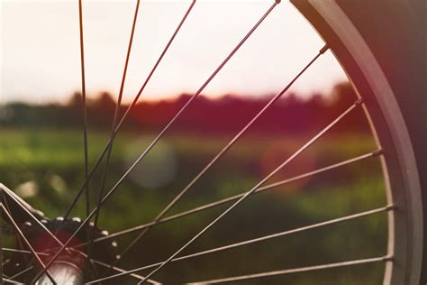 Closeup Photography Of Bicycle Wheel Bicycle Wheel Close Up