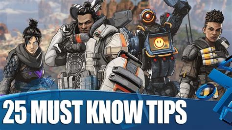 Apex Legends 25 Tips For Beginners And Beyond Youtube