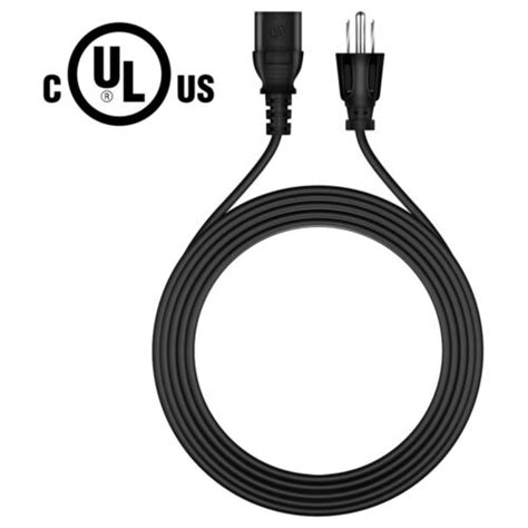 6ft Ul Listed Ac Power Cord Cable Plug Elna Sewing Machine 446891 20