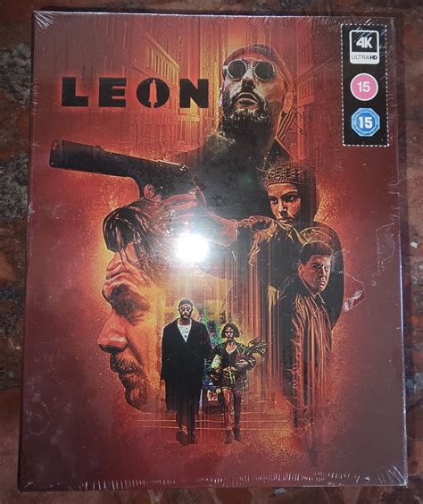 Leon Deluxe Everythingblu Zavvi 4k Bluray Limited Edition Steelbook
