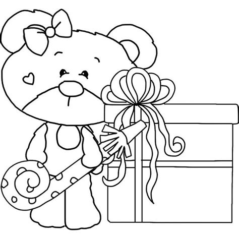 It has games, coloring pages for the little ones, all the information you ever wanted to know about stuffed animals, their manufacturers, the materials used, and much more. Teddy Bear Birthday: Popular Birthday Coloring Page