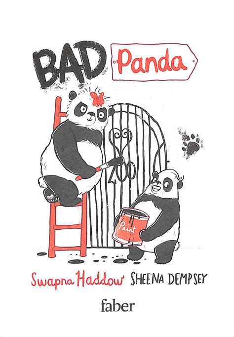 Bad Panda By Haddow Swapna 9780571352418 Brownsbfs