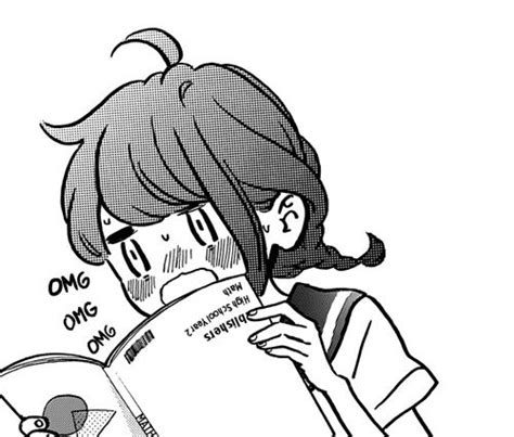 Manga Girl Blush And Manga Image Anime Expressions Tsubaki Chou