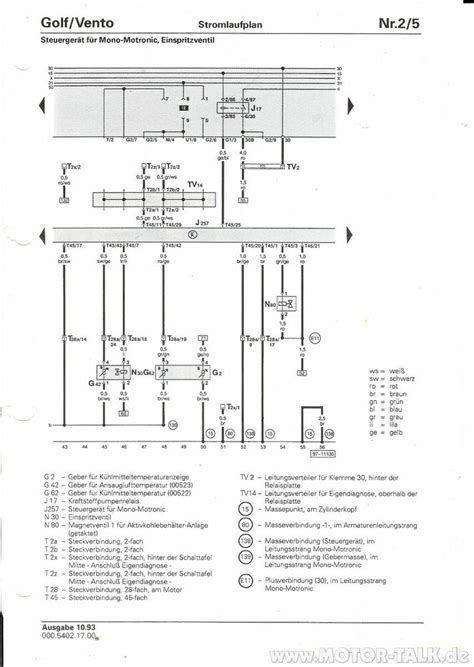 Schaltplan golf 4 wiring diagram have a graphic from the other.schaltplan golf 4 vw golf 4 variant 1999 2006 schaltplan stromlaufplan verkabelung elektrik. Schaltplan Golf 2 - Wiring Diagram