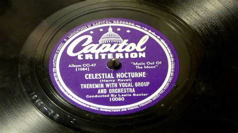 Celestial Nocturne Les Baxter Music Out Of The Moon Youtube