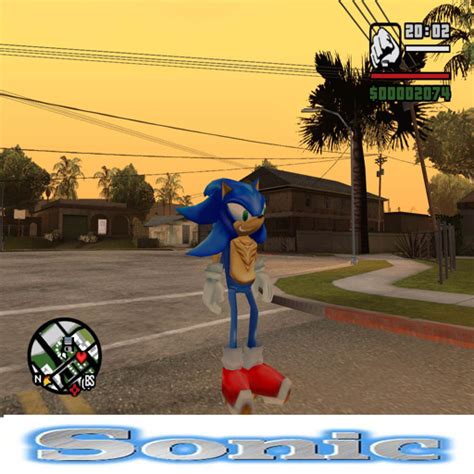 The Gta Place Sonic Mod In San Andreas