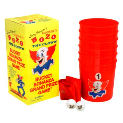 Nostalgic Bozo Bucket Bonanza Grand Prize Game by Warm Fuzzy Toys