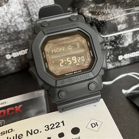 Casio G Shock Gx56bb 1 Basic Black Tough Solar Mudman Xl Watch For Men