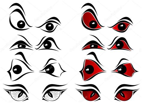 Evil Eyes Stock Vector By ©losw 10749805