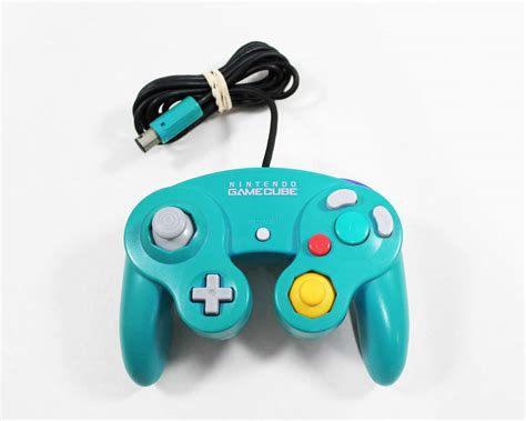 Nintendo Gamecube Rare Emerald Blue Controller Jpn