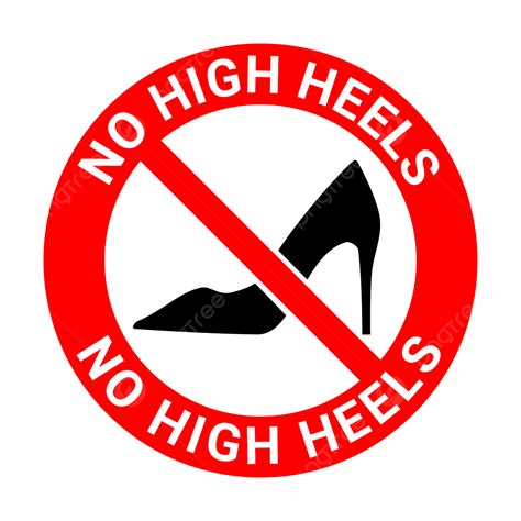 no high heels icon no high heels no high heel icon no high heel sign png and vector with