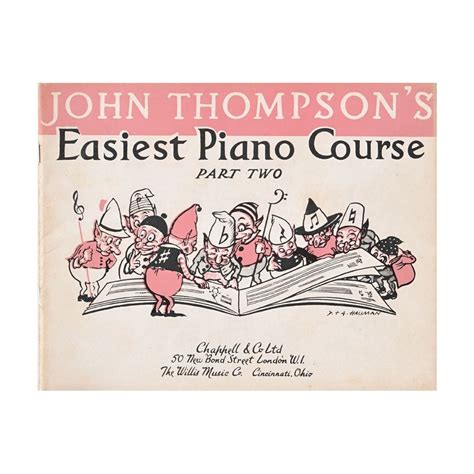 John Thompson S Easiest Piano Course Part Two 80 Vintage Toys