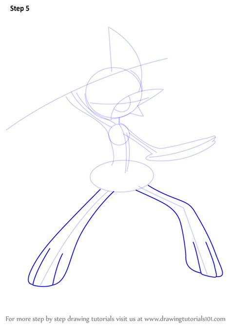 How To Draw Gallade From Pokemon Pokemon Step By Step