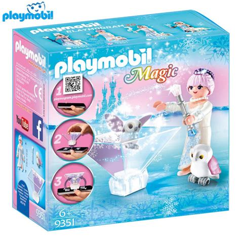 Playmobil Принцеса Ледено цвете Playmogram 3d Magic 9351 Детски