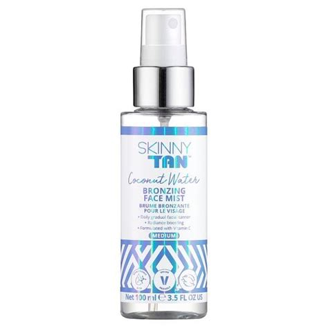 Skinny Tan Coconut Water Bronzing Face Mist Ha Vit C 100Ml Skin