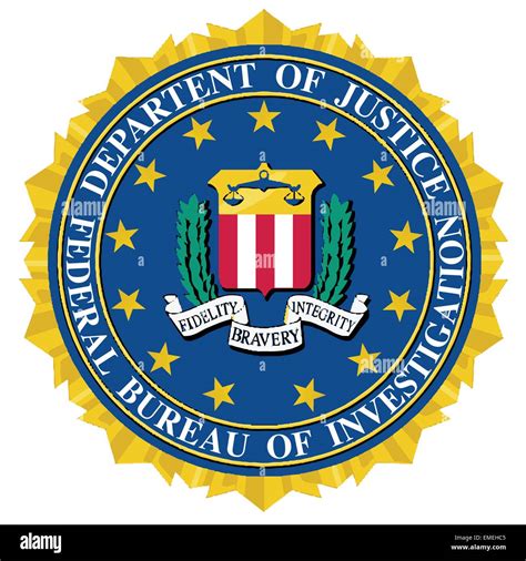 Fbi Police Badge