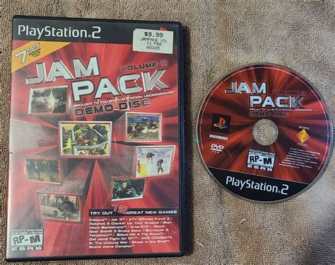 Playstation 2 Jam Pack Demo Disc Lot 5 Pcs Etsy