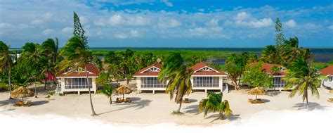 Belize All Inclusive Resorts Accommodations Blackbird Caye Resort