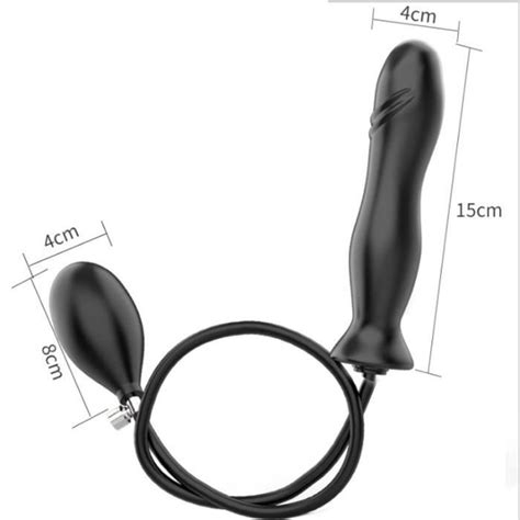 Plug Anal Super Long Gonflable Pour Hommes Et Femmes Gode Pompe