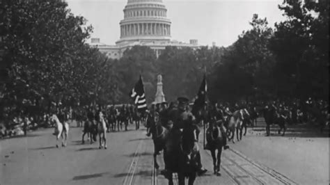 General Pershings Return Silent 1919 Wwi Parade On Pennsylvania