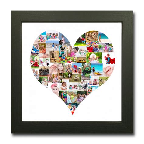 heart shaped collage app