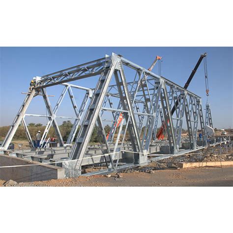 Truss Bridge Or Bailey Bridge Hot DIP Galvanized Steel Structure