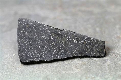 Stone Meteorite Cook 007 Chondrite H4 Rare Polished Slice 15
