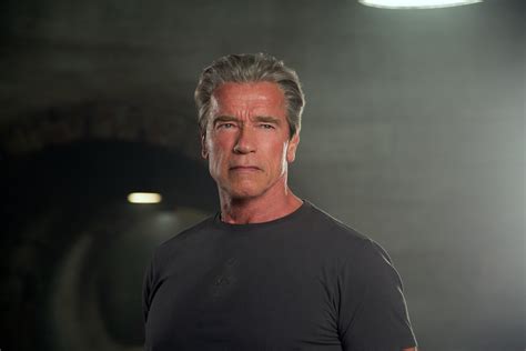 Arnold Schwarzenegger Begins Filming Terminator Scenes Bloody