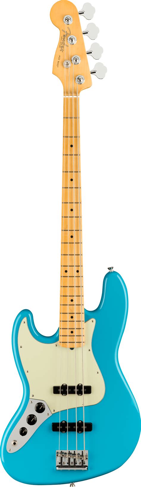 Fender American Professional Ii Jazz Bass Left Handed In Miami Blue