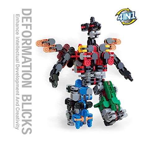 In Diy Transformer Building Blocks Pcs Robot And Multi Type