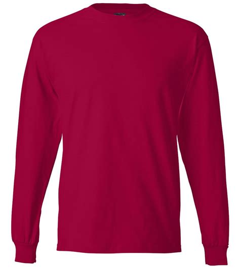 Buy Long Sleeve Maroon Shirt In Stock