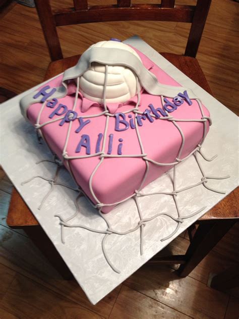 Volleyball Birthday Cake Volleyball Cakes Volleyball Birthday Cakes
