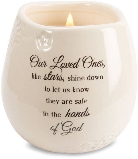 If the child was close with the person who died, they might enjoy creating. Sympathy Gift Candle - Loved Ones