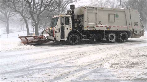 Compilation Of Dsny New York City Department Of Sanitation Plowing