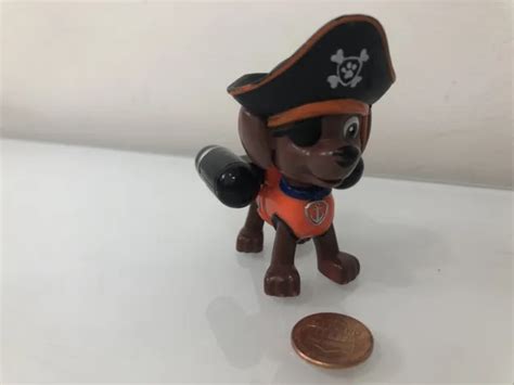 Paw Patrol Pirate Pups Exclusive Figure Zuma 3” Inch Tall Htf Orange