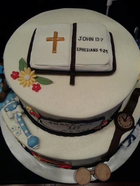 Cake For Pastor Cake By Jan14grands Cakesdecor