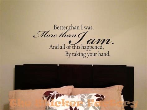 Items Similar To Better Than I Was More Than I Am Vinyl Wall Decal