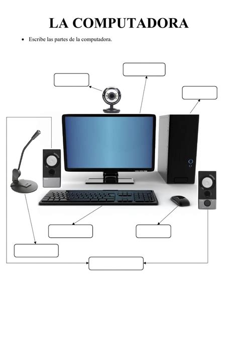 La Computadora Online Activity Computer Basic Computer Basics