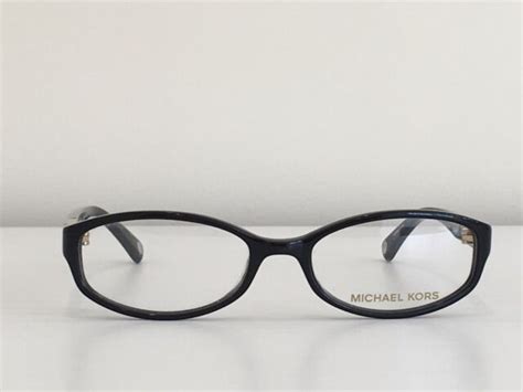 11 michael kors mk 259 001 oval black gold eyeglasses eyewear frame 50 17 130 ebay