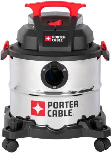 Buy Porter Cable 5 Gallon 4 Peak Hp Stainless Steel Wetdry Vac Shop